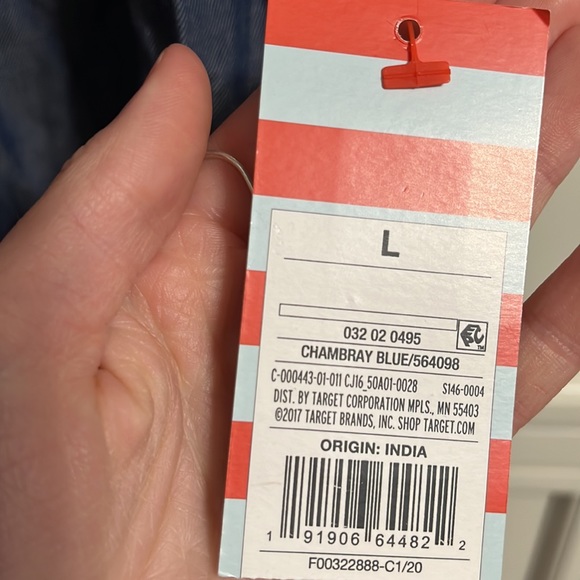 Cat & Jack cut shoulder top - Picture 5 of 5